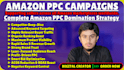 setup manage and optimize amazon fba PPC sponsored ads campaigns for maximum ROI