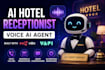 build an ai hotel receptionist with vapi and n8n