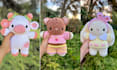 design custom crochet plush, handmade stuffed animal plushie from concept