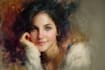 make a digital oil painting portrait