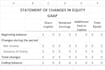 provide change in equity or shareholders equity statements
