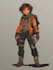 draw 2d game character or 2d game character