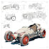 sketch a car or vehicle design concept using digital drawing