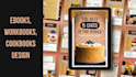 design stunning canva ebook, cookbook or workbook design