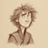 draw a fictional character in disney sketch style