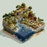 create a professional isometric map