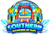 design wonderful bounce house logo
