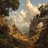 do fantasy background and landscape