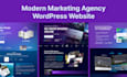 develop a digital marketing agency or digital agency wordpress website
