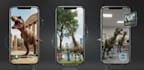 develop an ar dinosaur exploration game with interactive learning