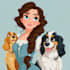 draw a unique disney pet portrait