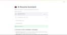 build a streamlit ai resume analyzer that evaluates and visualizes cvs