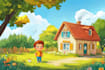 illustrate children picture book illustration