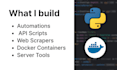 create custom python scripts and automations