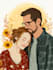 paint custom couple portrait