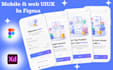 design figma website UI UX, dashboard UI UX, and mobile app design in figma
