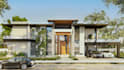 create photorealistic 3d house exterior design and architectural rendering