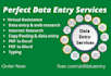 do copy paste, data entry and file conversion