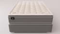 do cgi mattress animation, industrial furniture, mattress assembly video render