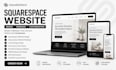 build squarespace website ,squarespace website redesign and squarespace design