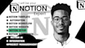 build a custom notion workspace, dashboard, or template