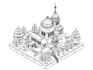 draw 2d isometric illustration