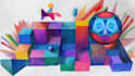 create vibrant led wall animations and event visuals