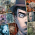 do a superhero comic, comic art, comic cover art