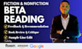 beta read sci fi novels format romance, memoir, fiction novel