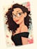 draw cartoon portrait in  cartoon illustration
