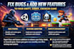 fix bugs and add new features to your unity, godot, cocos2d game