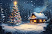 draw christmas cartoon caricature