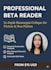 be your professional beta reader and provide detailed and critical feedback