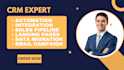 setup close CRM email campaigns workflows lead management