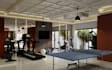 remodel basement game room, 3d recreation center design, gym interior rendering