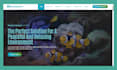 design aquarium website fish pet website aquarium shopify store seafood store