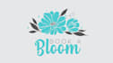 create unique and creative logo design for blooms business