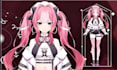 do 3d character model 3d vroid model rig and animated live2d vtuber model vrchat