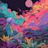 stunning illustration psychedelic, lifestyle, surrealism