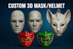 create custom 3d printable masks, helmets, and cosplay models