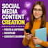 create engaging and creative social media posts