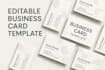 create modern editable business card templates in canva