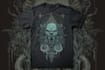 do custom scary, dark art horror tshirt design