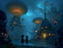 paint fantasy illustration and concept art