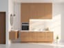 create a 2d rendering for your kitchen design