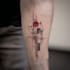 create a geometric tattoo design