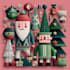 create festive holiday christmas design illustration
