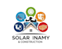 design a unique solar power or renewable energy logo