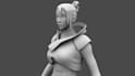 create stylized 3d character with optimized topology