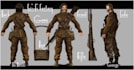create professional character concept art for games, comics, or projects